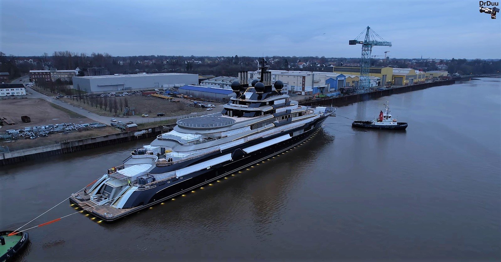 LUMINANCE Yacht - Lurssen - 2024 - Propriétaire Rinat Akhmetov