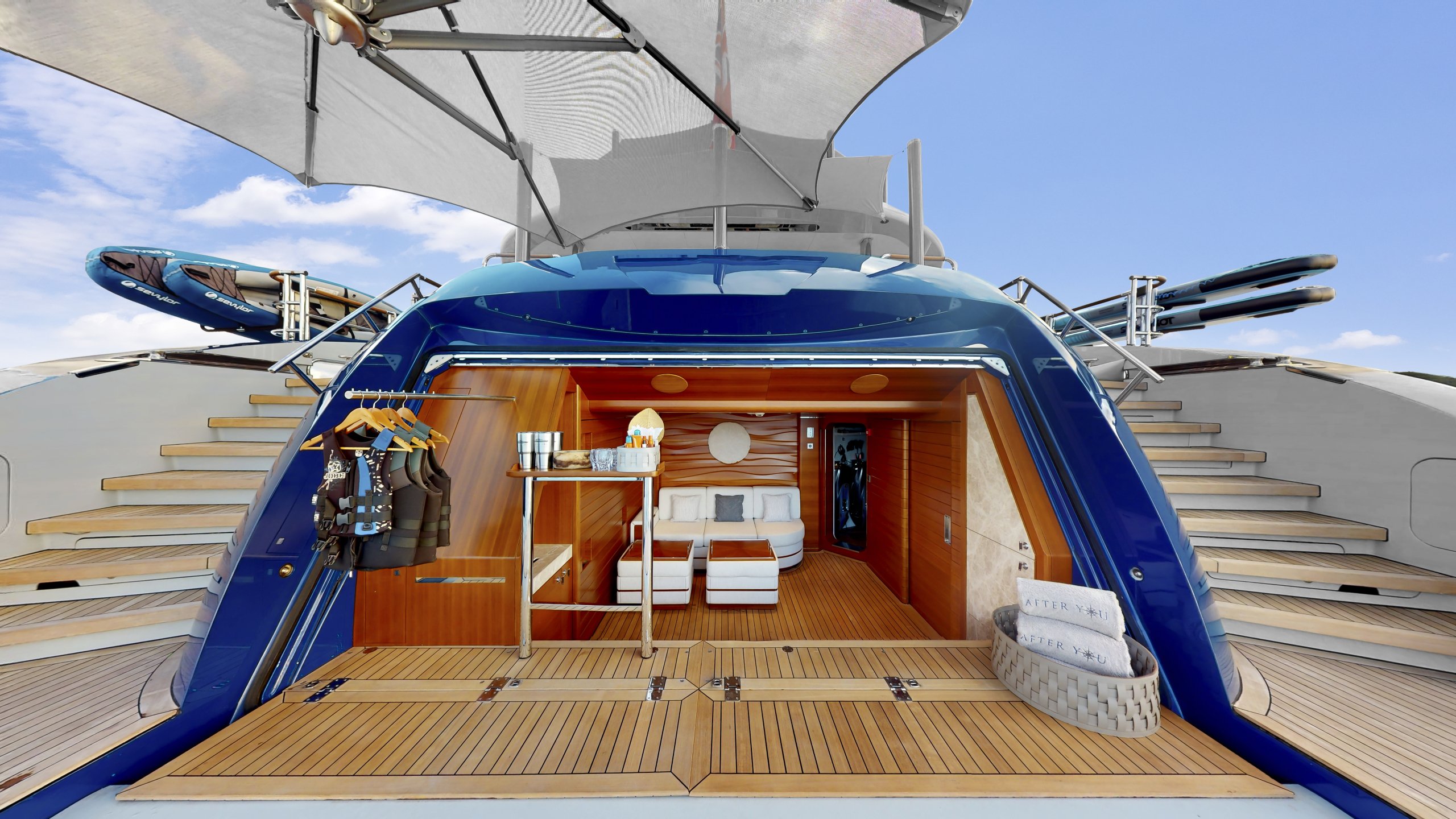 Heesen Yacht AFTER YOU İç Mekan 