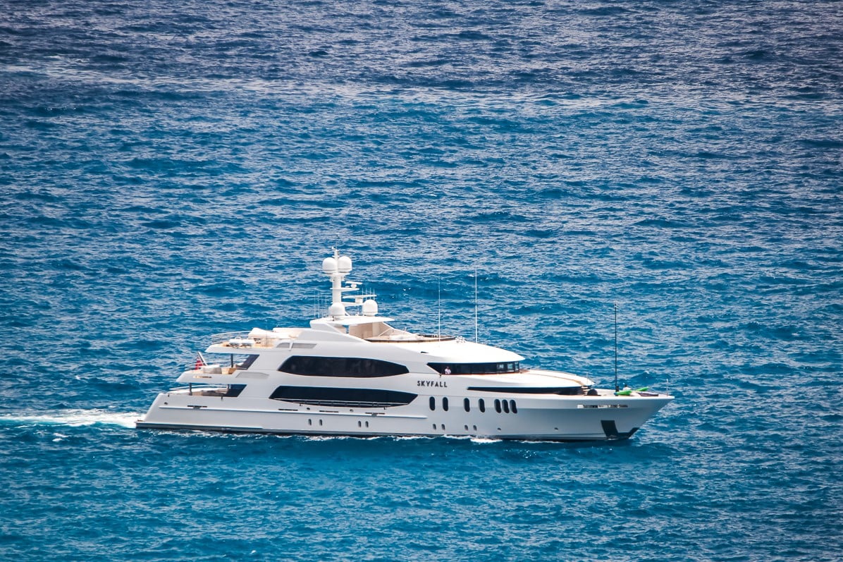 SKYFALL Yacht • Trinity • 2010 • Besitzer Roy E Carroll