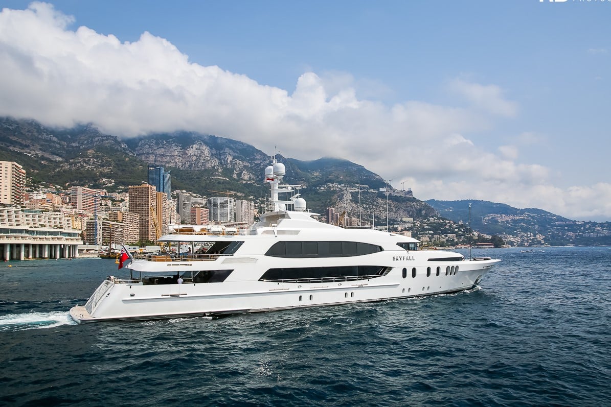 SKYFALL Yacht • Trinity • 2010 • Owner Roy E Carroll