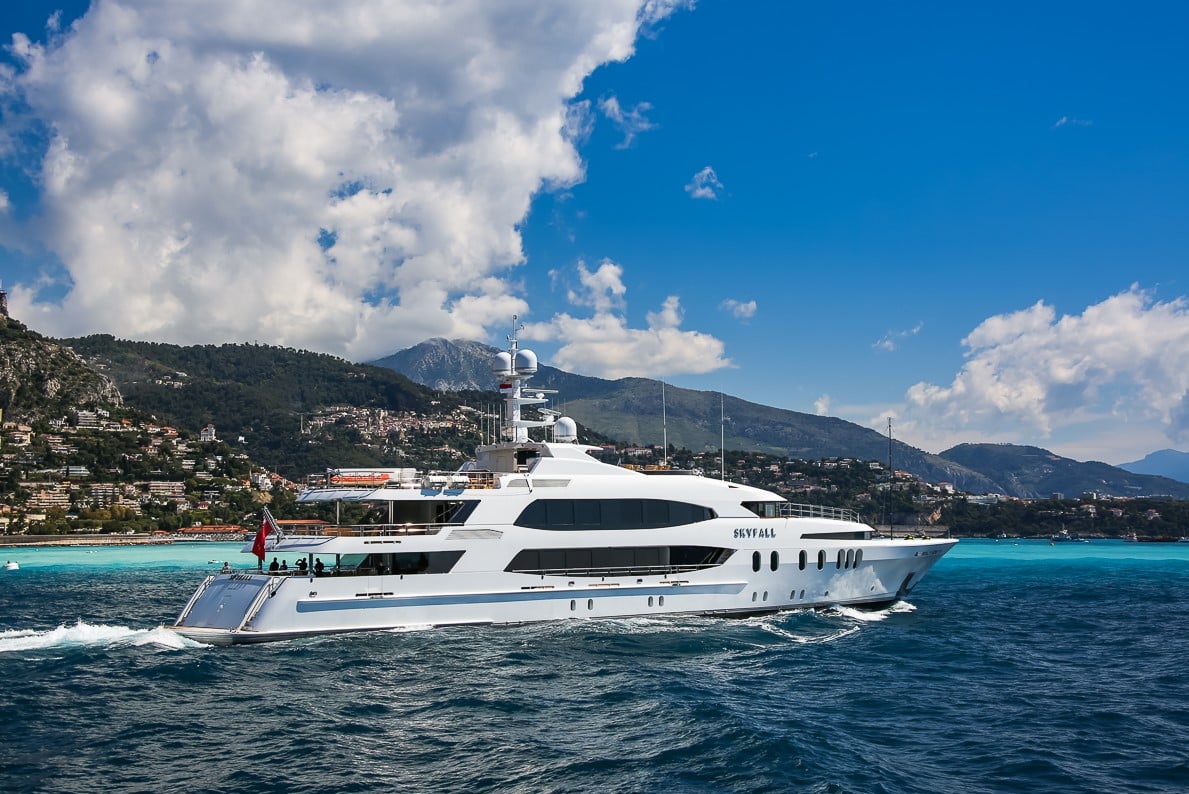SKYFALL Yacht • Trinity • 2010 • Owner Roy E Carroll