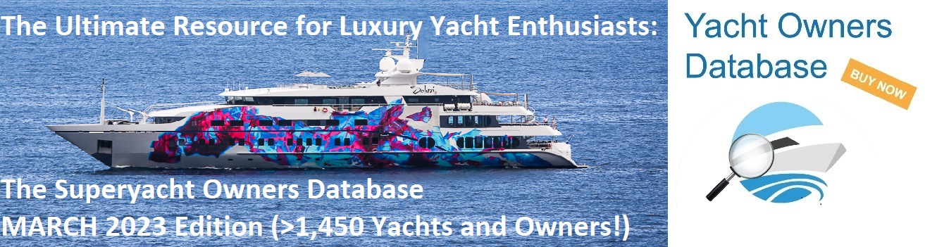 SuperYacht Owners Database 3-2023