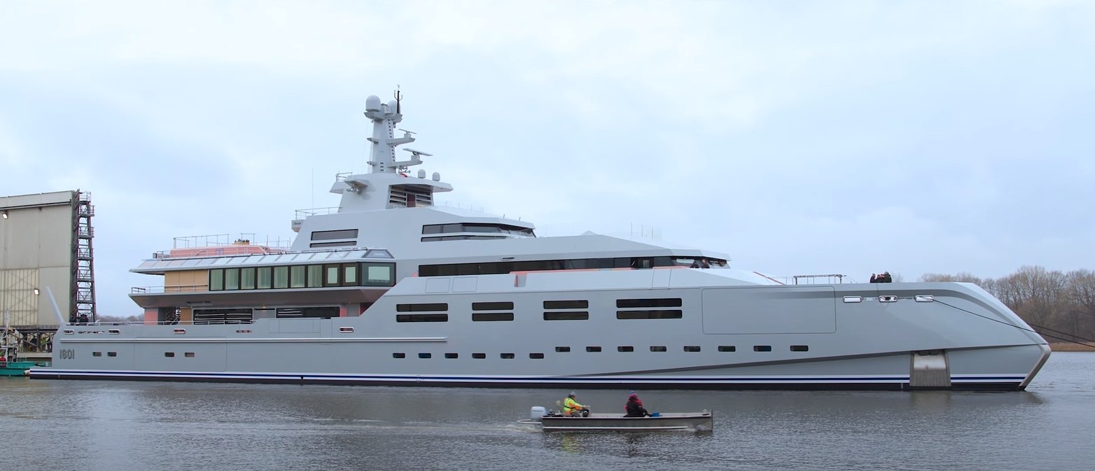 NORN Yacht • Lurssen • 2023 • Propriétaire Charles Simonyi