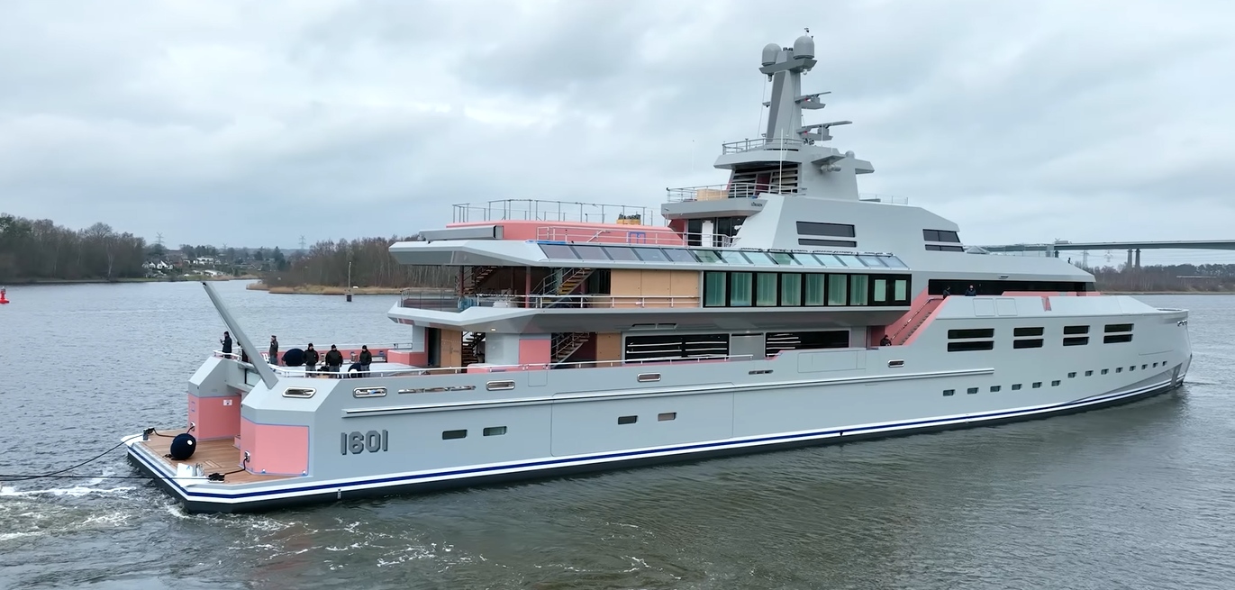 NORN Yacht • Lurssen • 2023 • Propriétaire Charles Simonyi