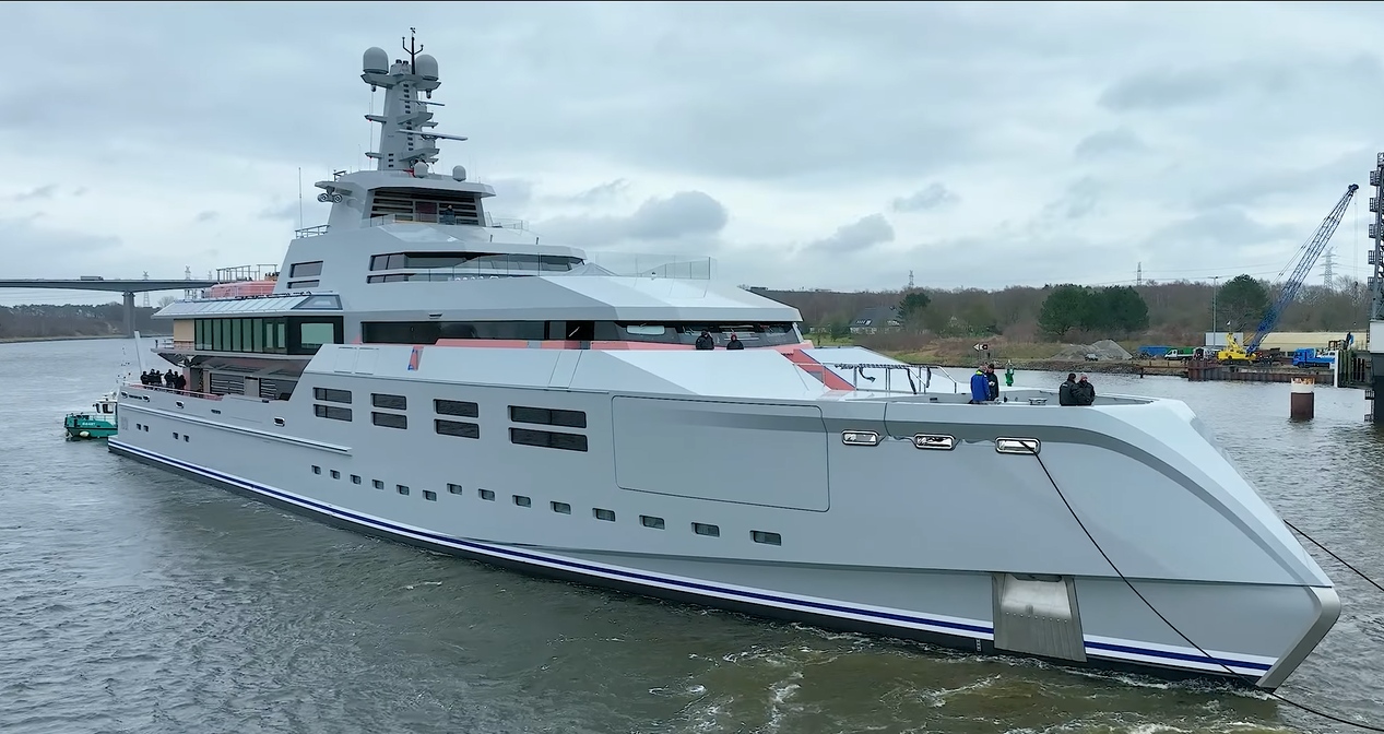 NORN Yacht • Lurssen • 2023 • Propriétaire Charles Simonyi