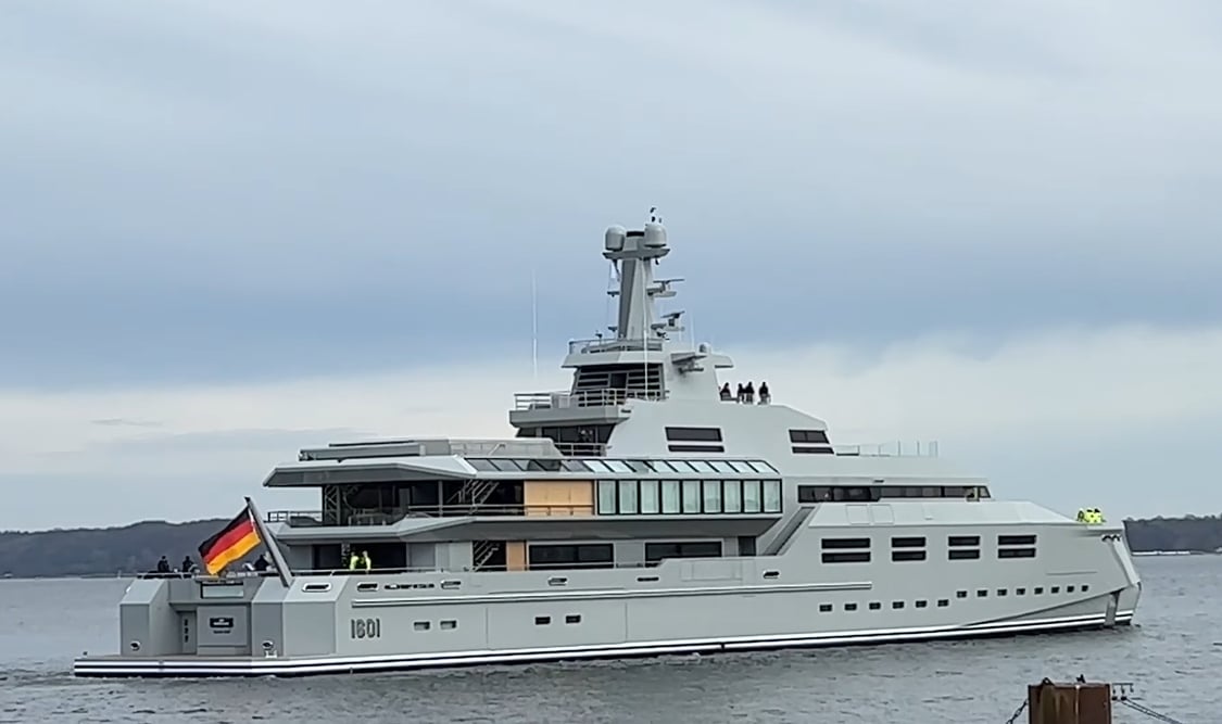 NORN Yacht • Lurssen • 2023 • Propriétaire Charles Simonyi