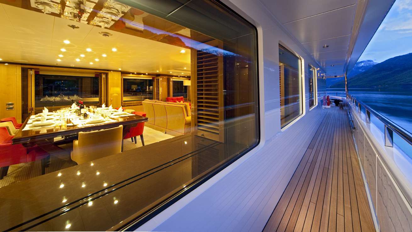 Amels yacht LIND interior