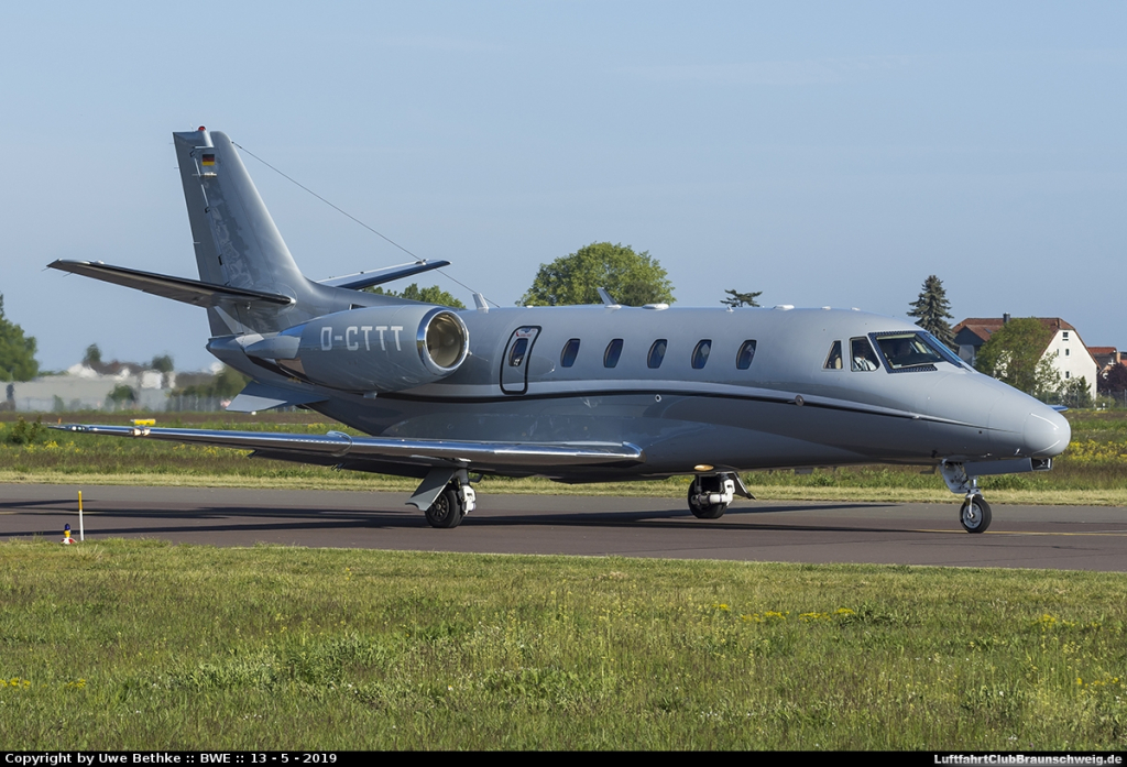 D-CTTT Cessna Citation Частный самолет Тарек Мамиш