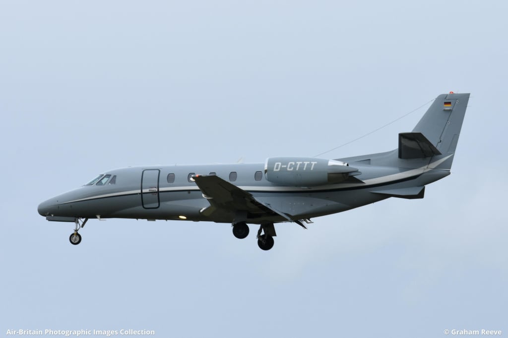 D-CTTT Cessna Citation Частный самолет Тарек Мамиш