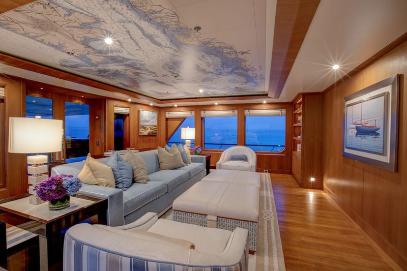 Feadship Yacht Mary A interior
