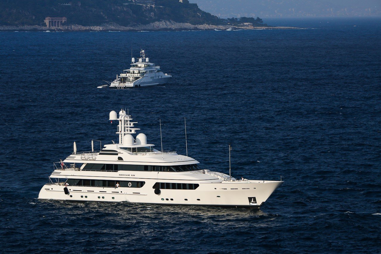 Iate HURRICANE RUN • Feadship • 2009 • proprietário Michael Tabor