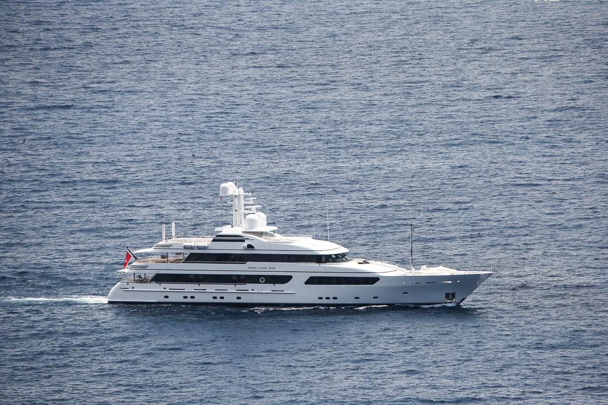 Iate HURRICANE RUN • Feadship • 2009 • proprietário Michael Tabor