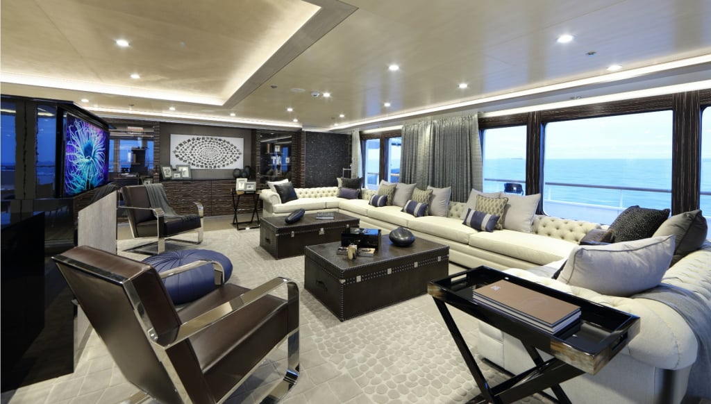 MULTIVERSE yacht interior