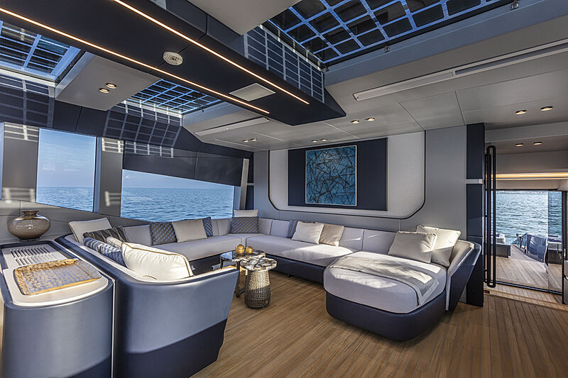 Yacht HAZE interior
