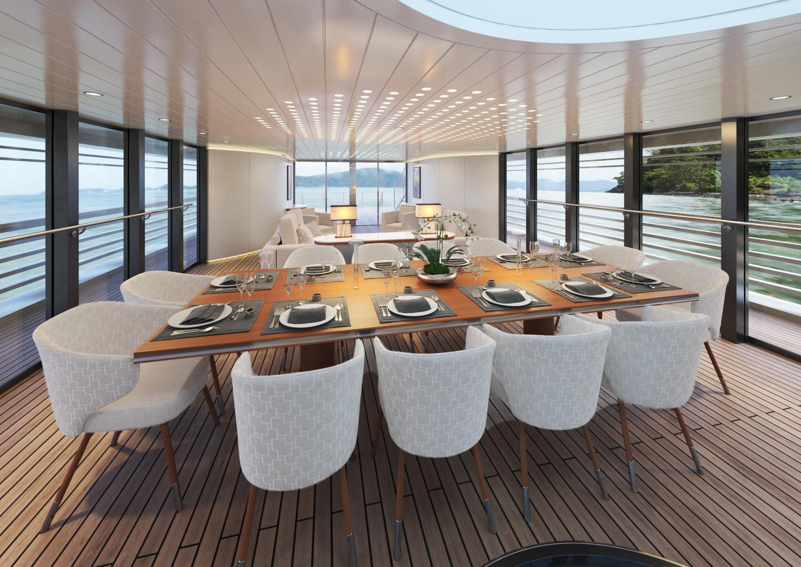 Rodriquez Yacht Ocean Pearl Interior