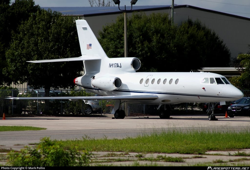 N117AJ Dassault Falcon Alan Jackson jet