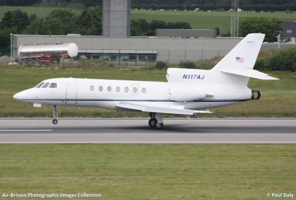 N117AJ Dassault Falcon Alan Jackson jet