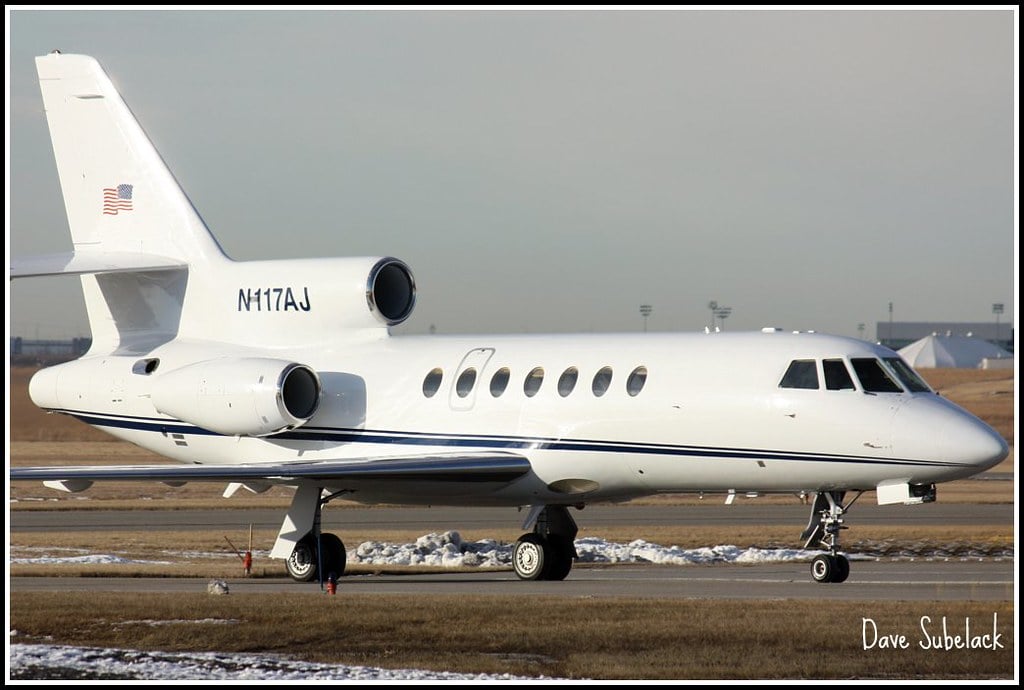 N117AJ Dassault Falcon Alan Jackson jet