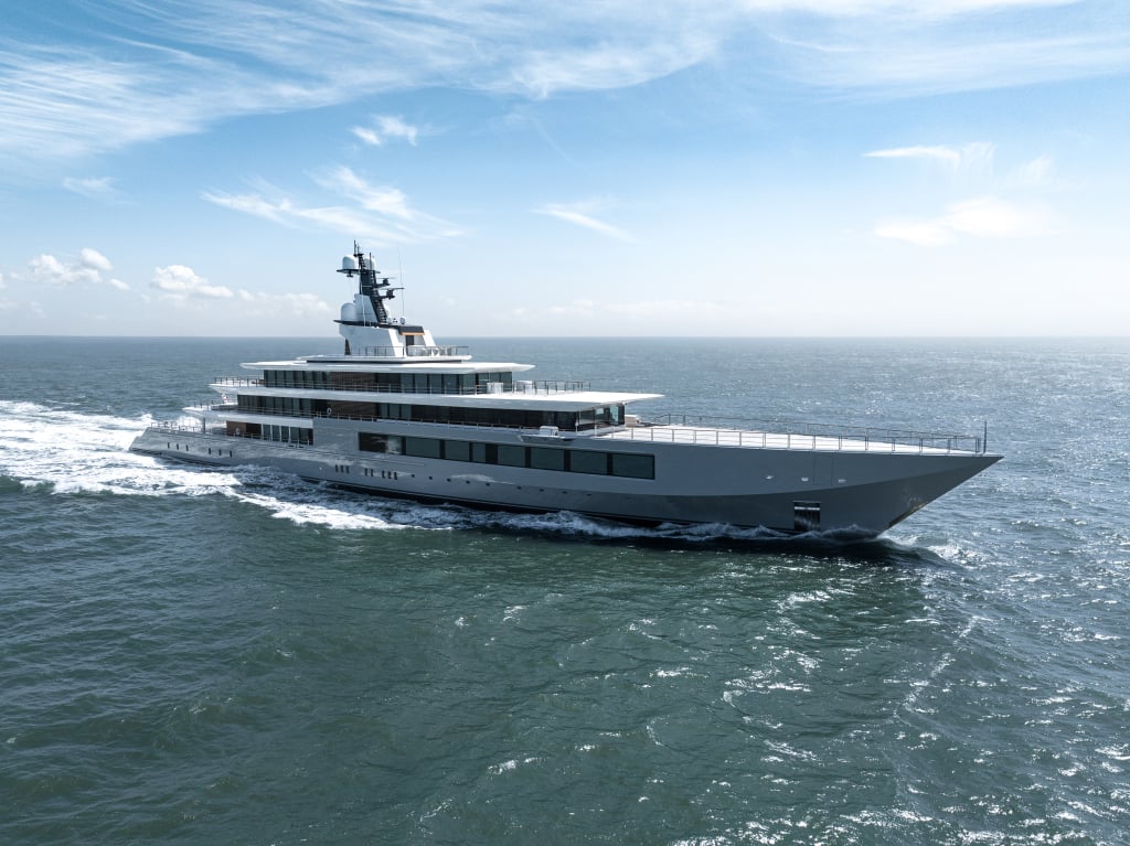 SEVEN SEAS Yacht • Steven Spielberg 250M Superyacht