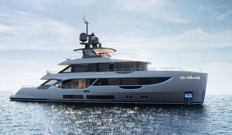 Yacht inconnu • Benetti • 2020 • Propriétaire Zlatan Ibrahimovic