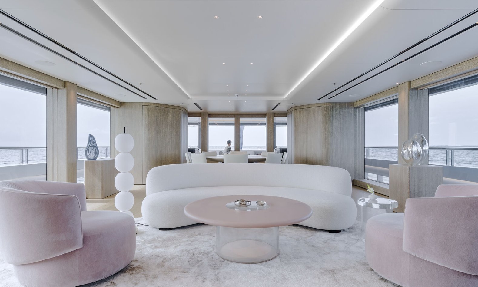 Amels Yacht Entourage intérieur