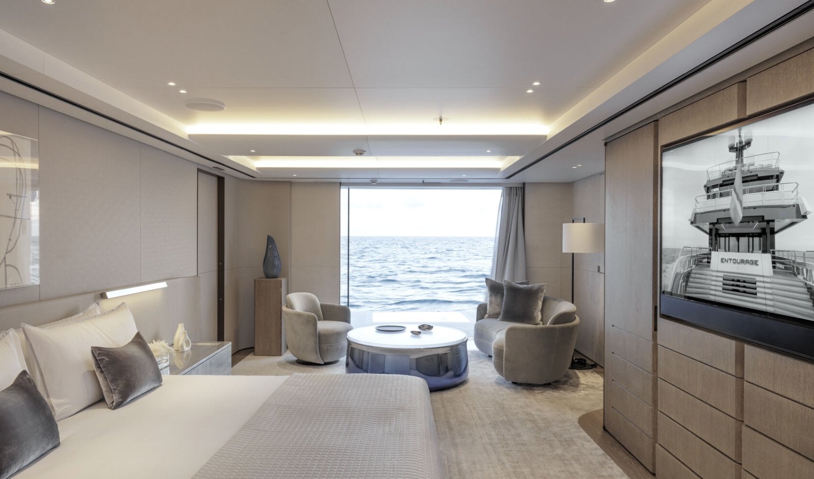 Amels Yacht Entourage intérieur