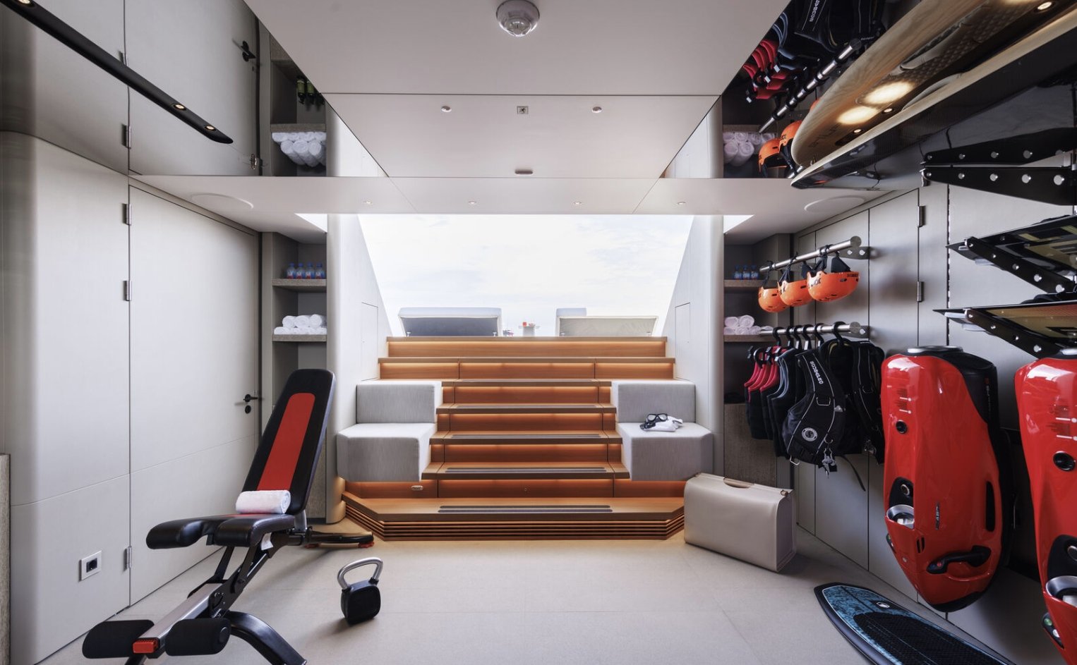 Amels Yacht Entourage interior