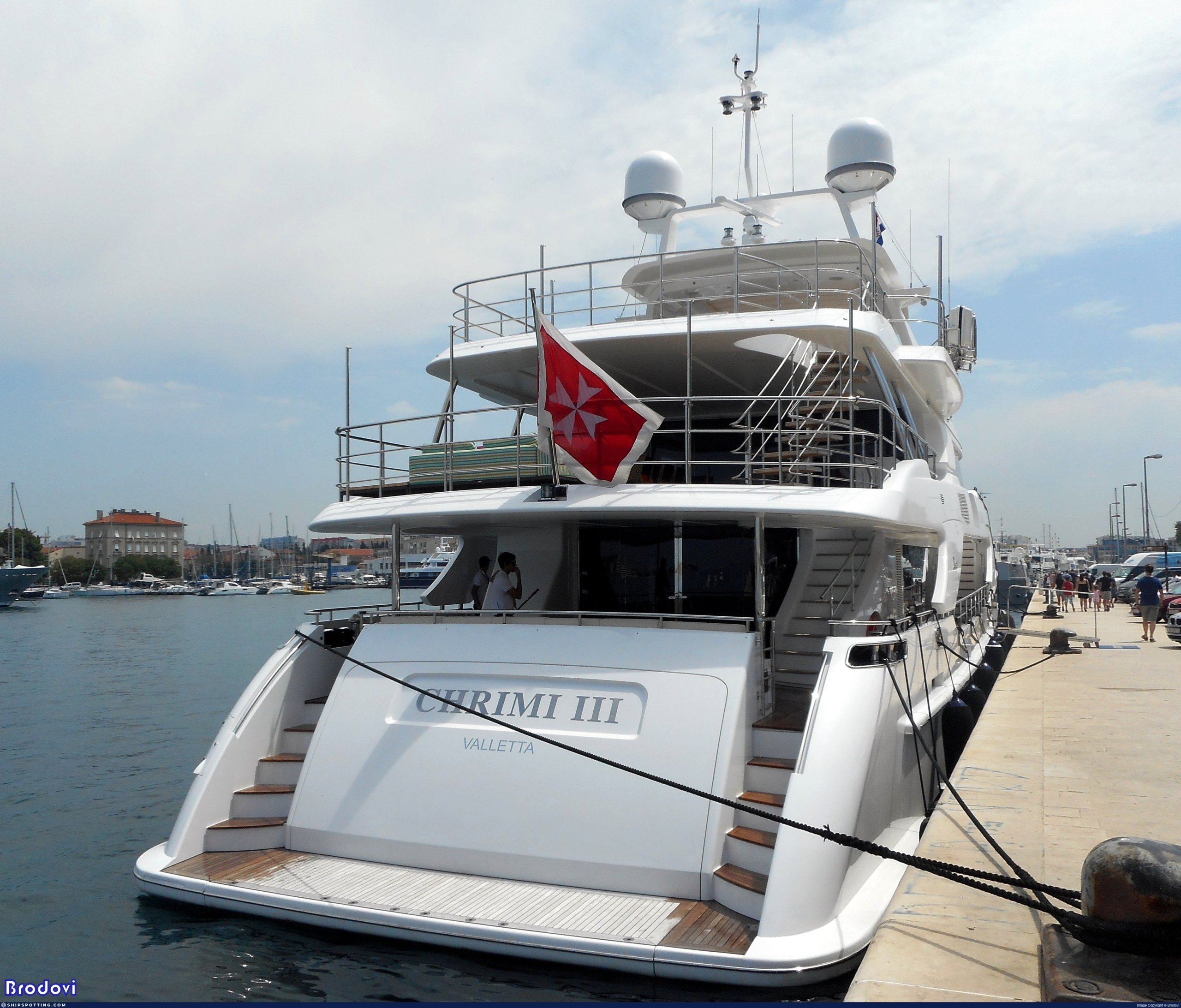 Chrimi III Yacht • Benetti • Propriétaire Klaus Michael Kuehne