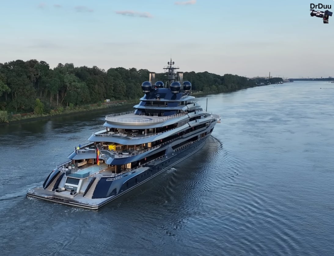 YACHT LUMINANZA • Lurssen • 2023 • Rinat Akhmetov