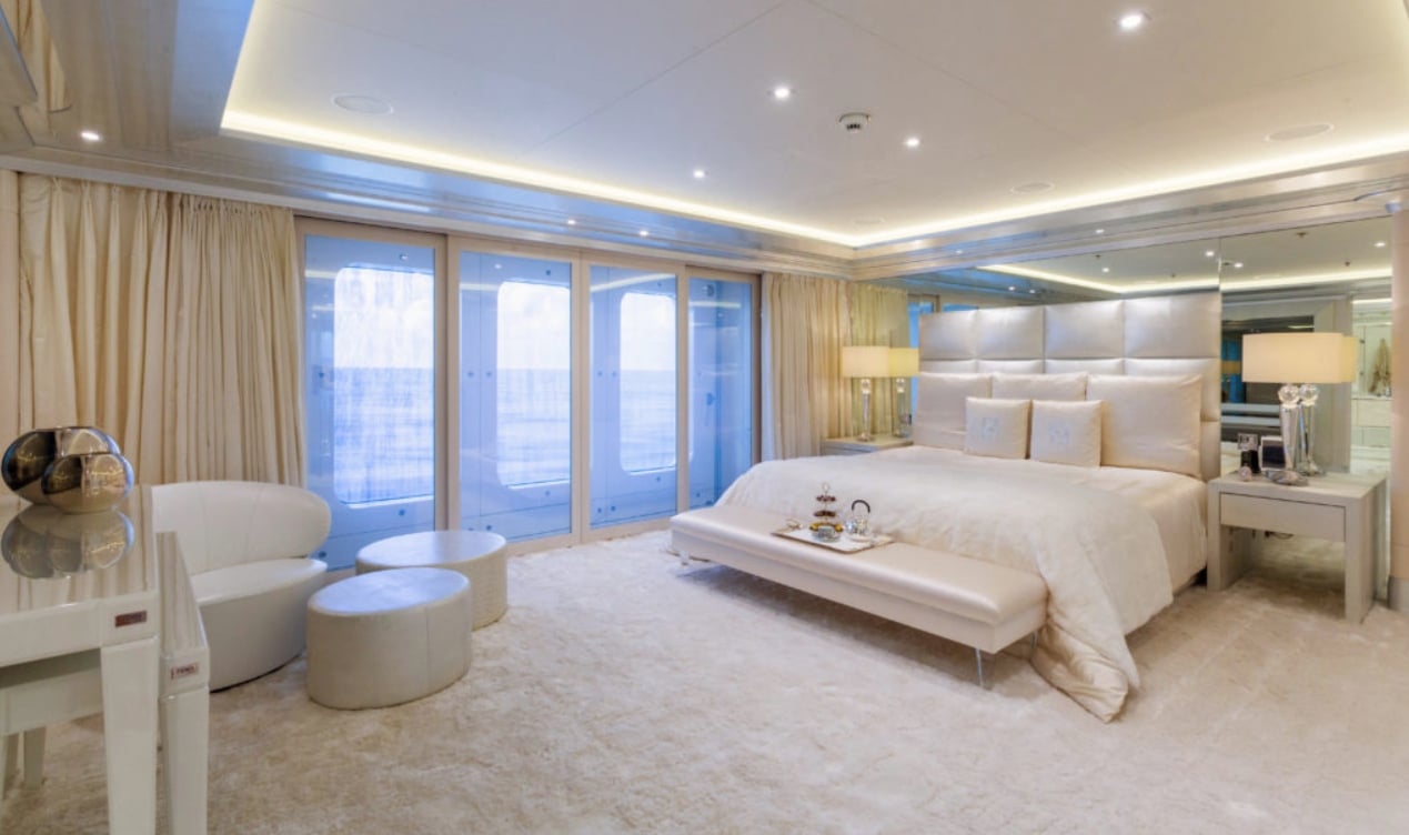 Intérieur du yacht Lurssen Lady Lara