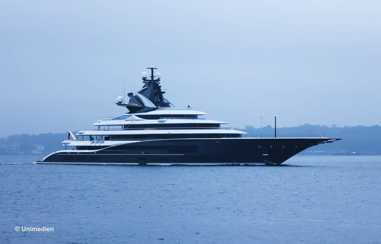 KISMET Yacht • Lurssen • 2023 • owner Shahid Khan