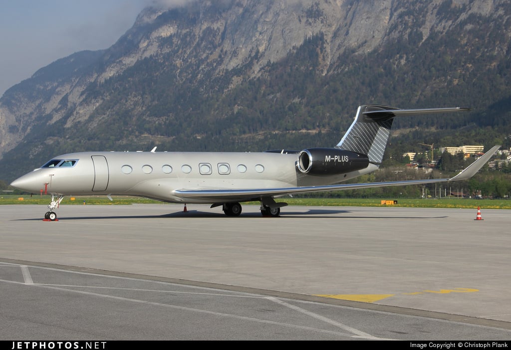 Zygmunt Solorz-Zak, propriétaire du M-PLUS Gulfstream G650