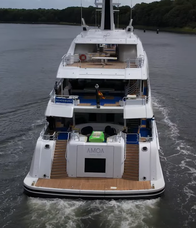 AMOA Yacht • Nobiskrug • 2023 • Sahibi Mohammed AlShaya