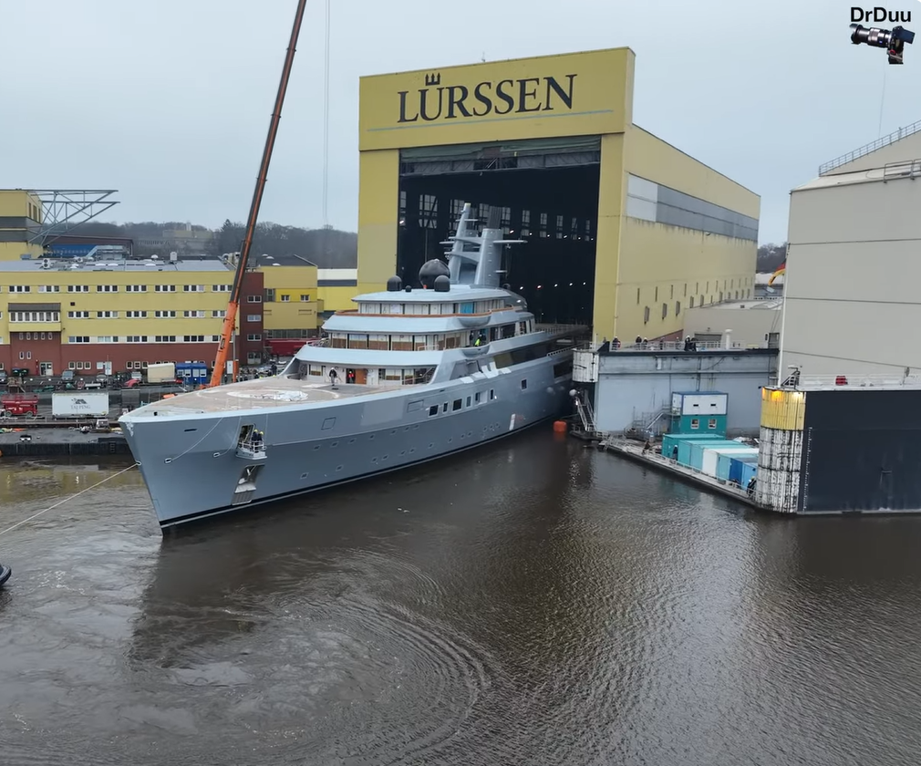 Project ALIBABA (new Pacific) • Lurssen • 2024 • Owner Leonid Mikhelson