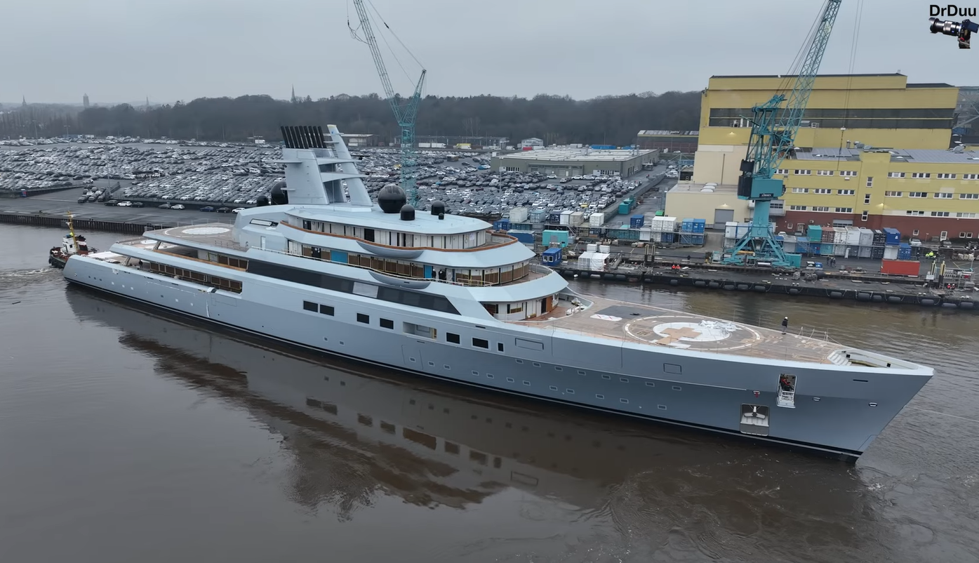 Project ALIBABA (new Pacific) • Lurssen • 2024 • Owner Leonid Mikhelson