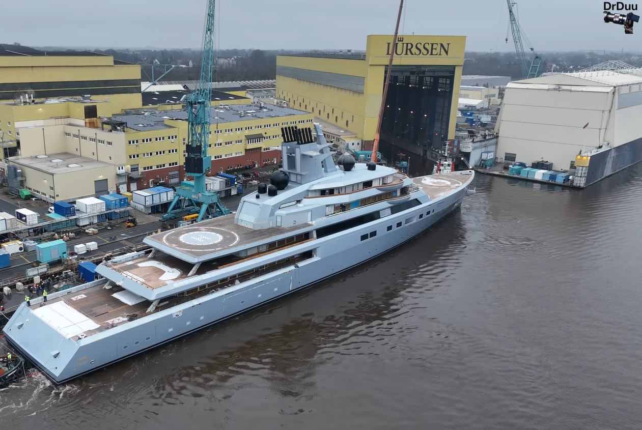 Project ALIBABA (new Pacific) • Lurssen • 2024 • Owner Leonid Mikhelson