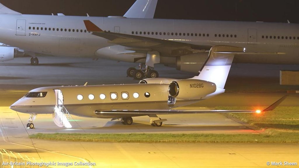 N102BG Gulfstream G600 Berwind Corporación