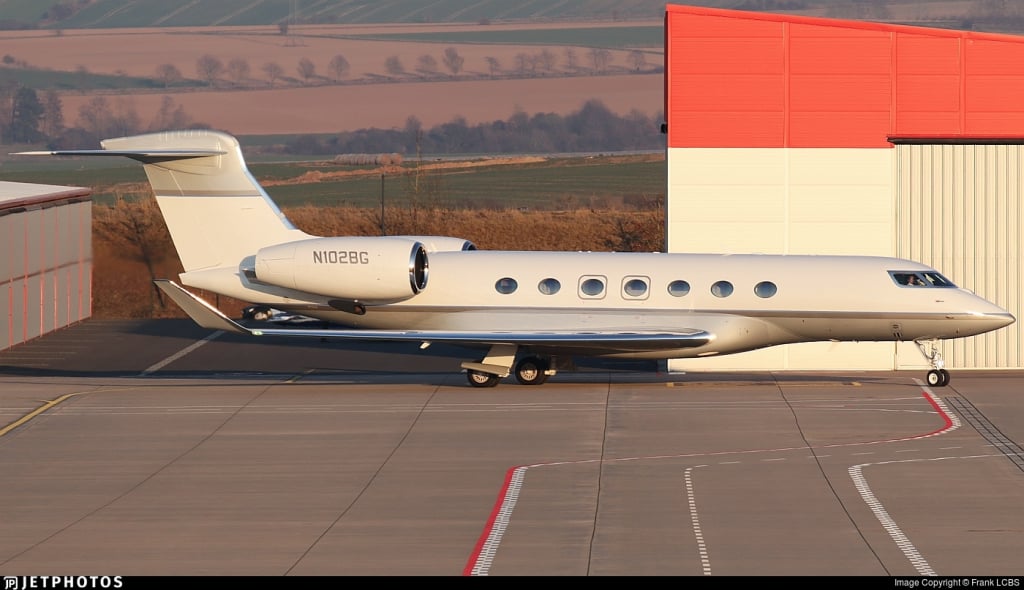 N102BG جلف ستريم جلف ستريم G600 شركة بيرويند