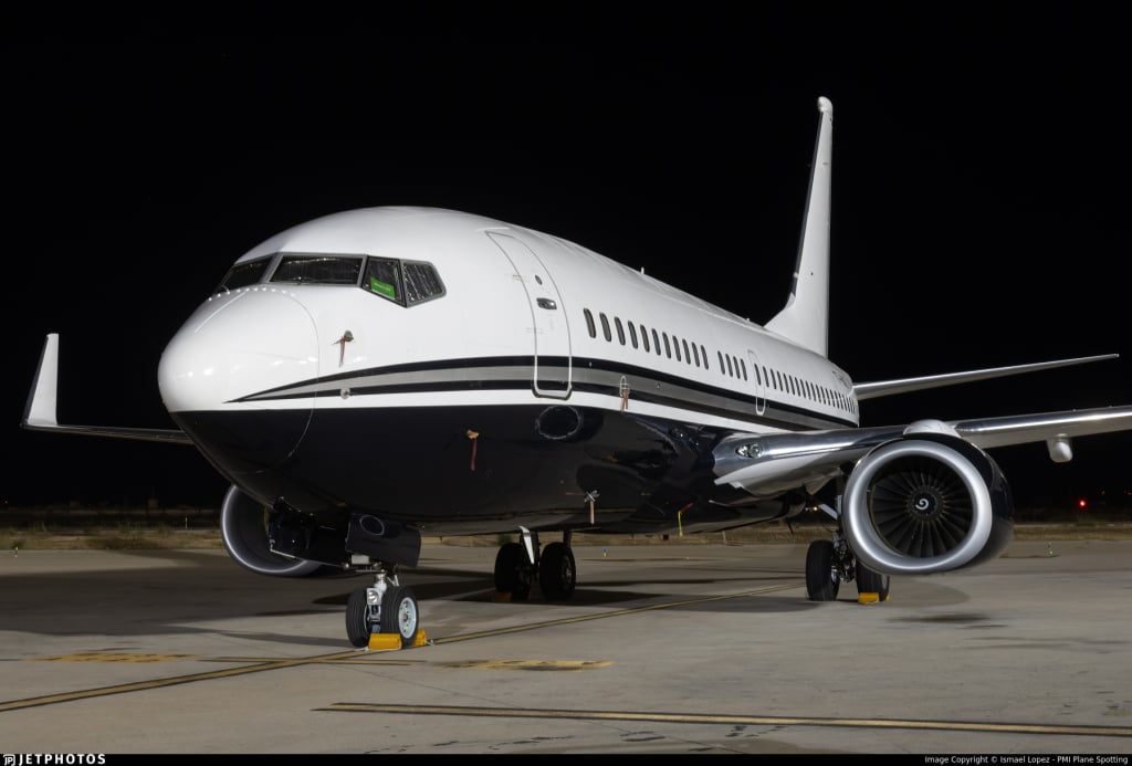 T7-HAS • Boeing 737 BBJ • Sahibi Sajwani Ailesi