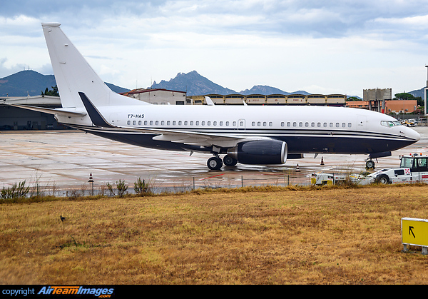 T7-HAS • Boeing 737 BBJ • Proprietario Famiglia Sajwani