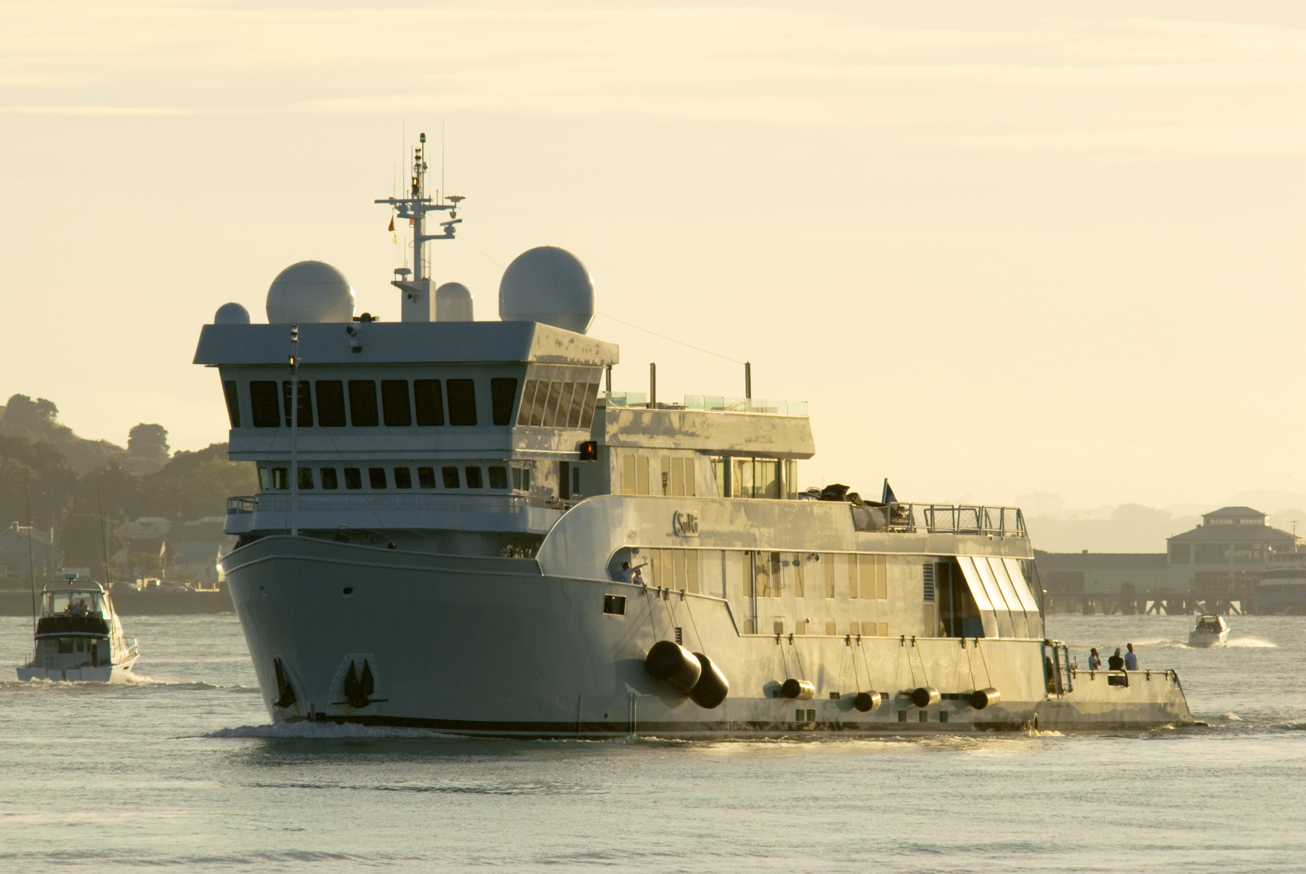 Richard Kayne, propriétaire du yacht SURI