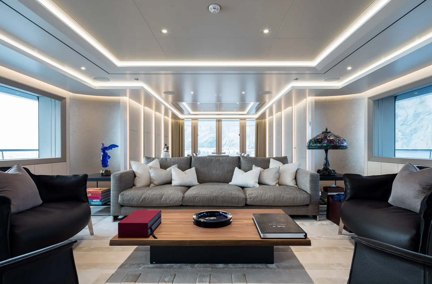 Interior del yate Amels Stella M