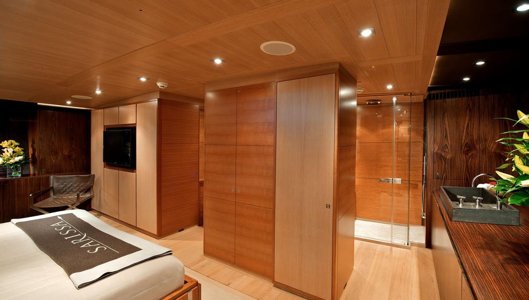 Huisman Sailing Yacht SARISSA interior