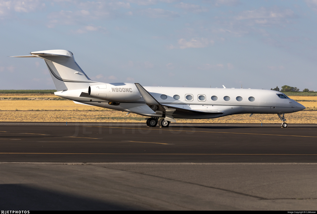 N900NC G650ER Fox News-jet
