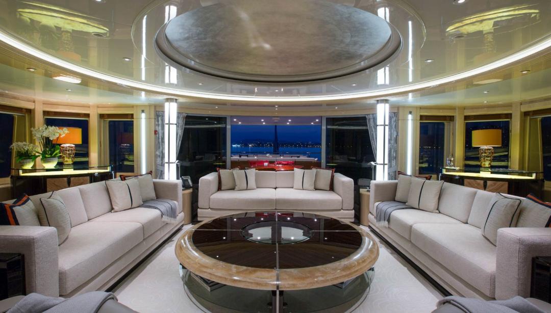 Interni dello yacht Abeking Arience