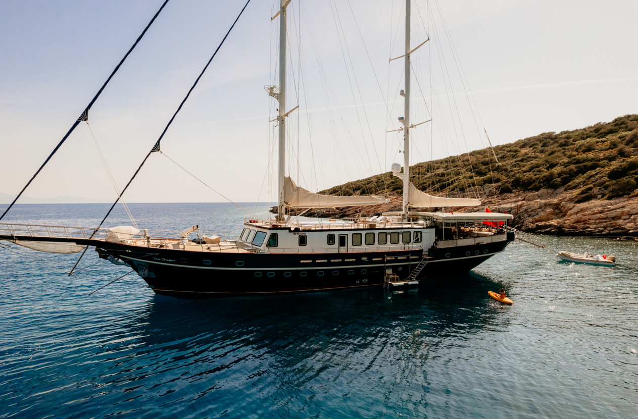 Iate SY SEA DREAM • Aegean Yachts • 2005 • Proprietário Burhan Deval