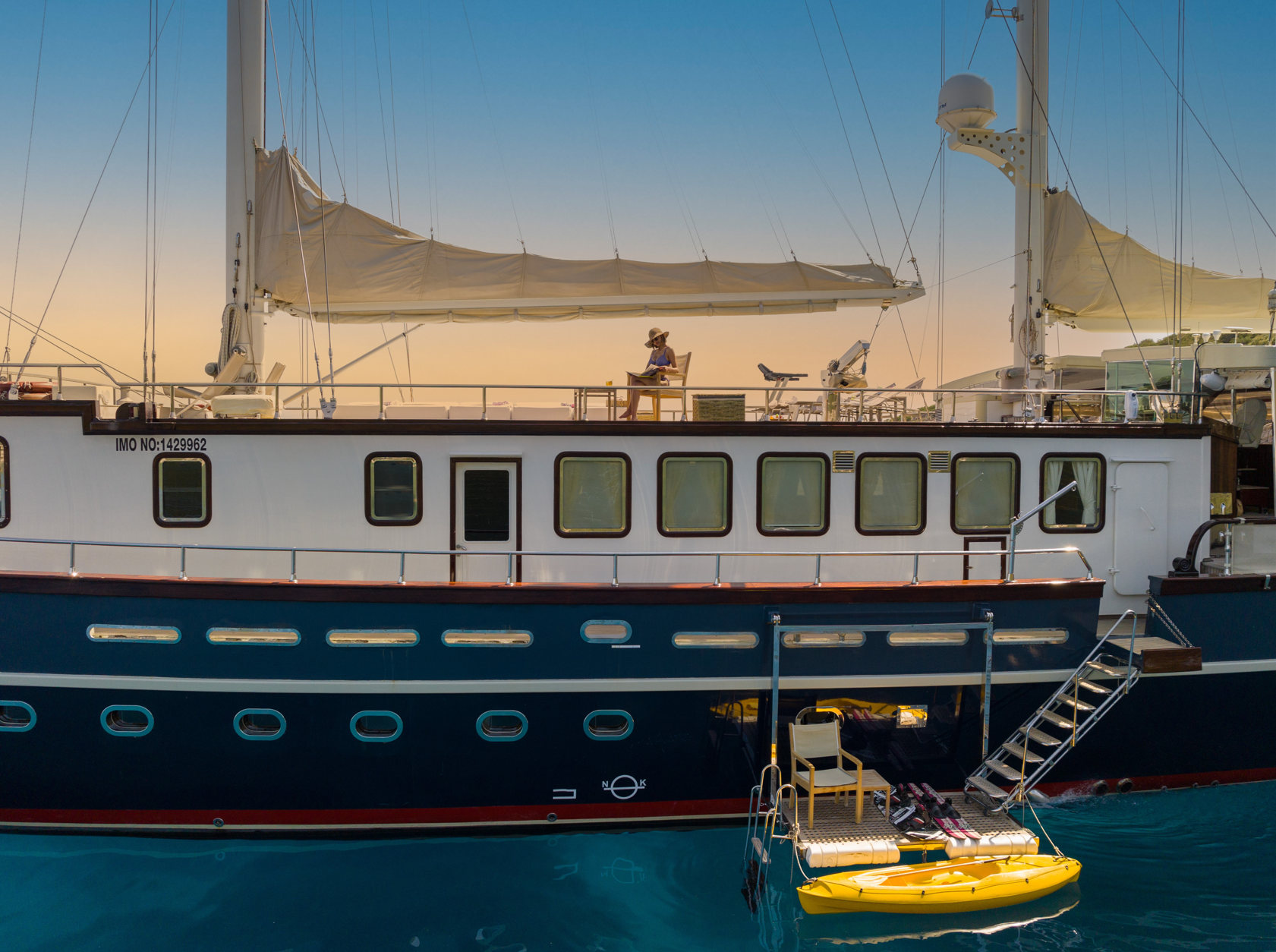 SY SEA DREAM-jacht • Aegean Yachts • 2005 • Eigenaar Burhan Deval