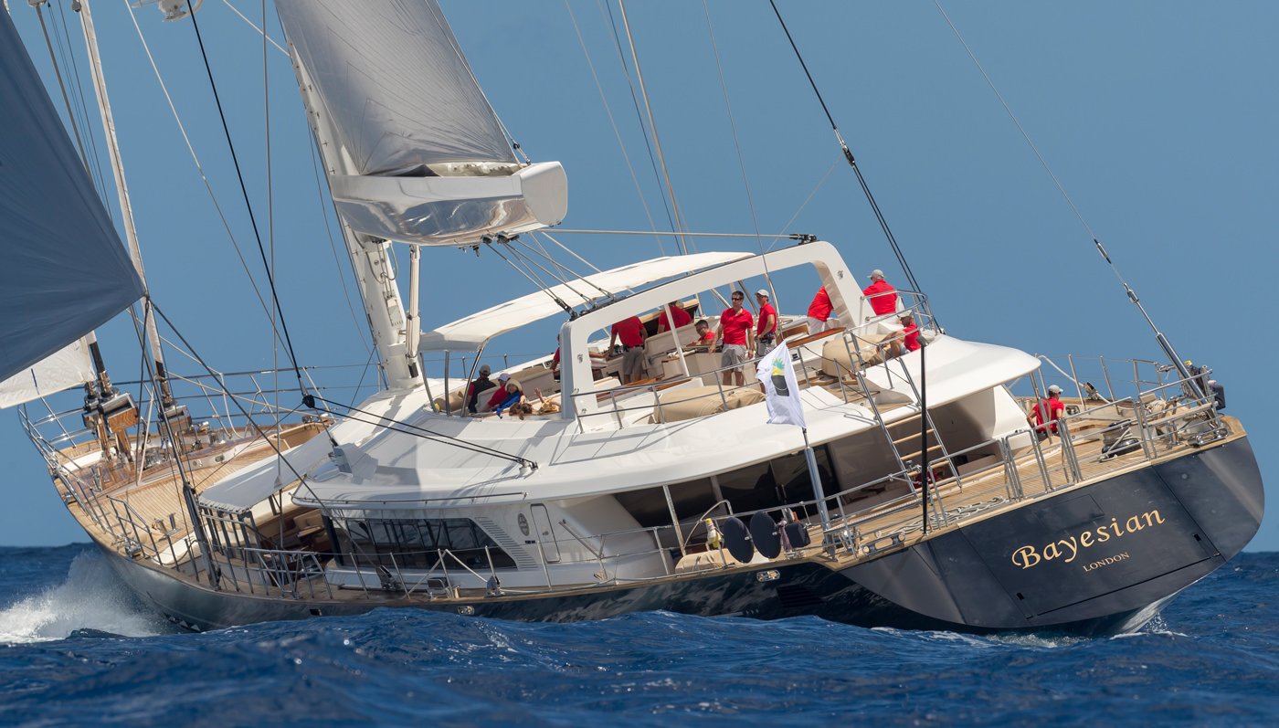 يخت الشراع Bayesian • Perini Navi • 2008 • المالك مايك لينش