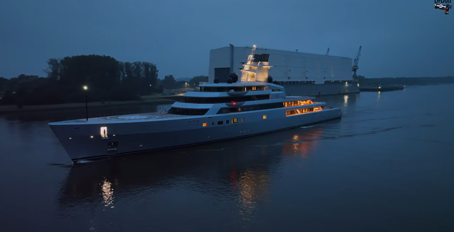 Yate Lurssen Alibaba • 2024 • Superyate Leonid Mikhelson