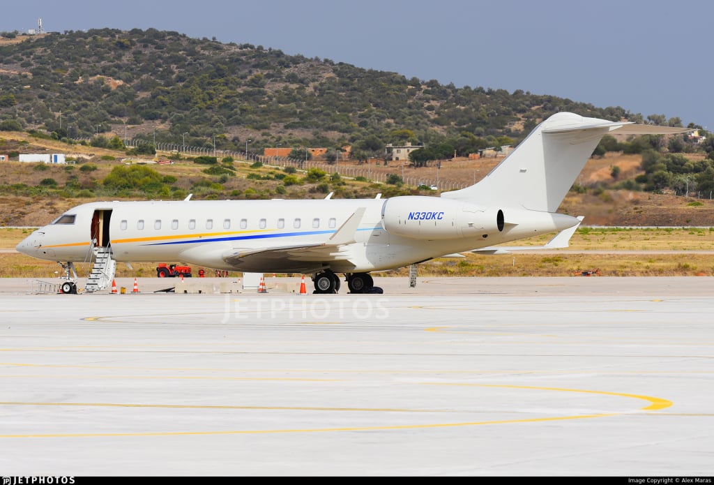N330KC Global 6000 Midfirst bank Jeff Records proprietario 